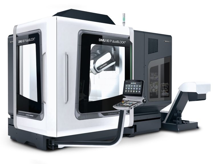 Centro di Lavoro DMG DMU 80 duo BLOCK con Doppio Pallet