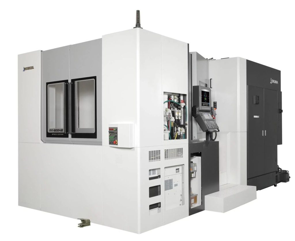 Centro di Lavoro OKUMA MA-600HB con Doppio Pallet
